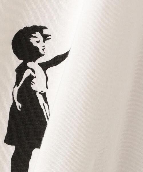 BRANDALISED（ブランダライズド）の「★★ 別注 [ ブランダライズド ] BRANDALISED GLR Balloon Girl 半袖 Tシャツ 男女兼用 ユニセックス（Tシャツ/カットソー・メンズ・ホワイト/ブラック・LARGE/SMALL/MEDIUM）」の22枚目の写真