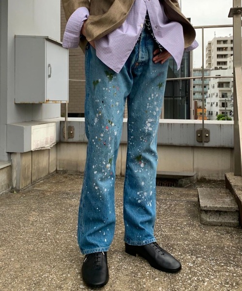 CLAMP(クランプ)の「CLAMP/クランプ/NO2 DENIM 646 5P with paint/ナンバー2デニム 646 ペイント(デニムパンツ・メンズ・その他・2)」の6枚目の写真