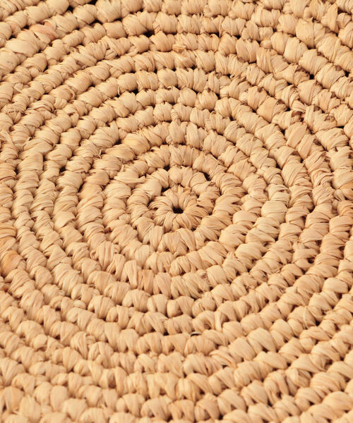 GLOSTER（グロスター）の「ラフィア　バケットハット（ハット・メンズ・ブラック/ベージュ・FREE）」の5枚目の写真