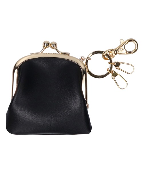 MILKFED.（ミルクフェド）の「PURSE WITH CLASP KEYCHAIN（コインケース・レディース・ブラック/ライトパープル/ライトピンク・ONE SIZE）」の4枚目の写真