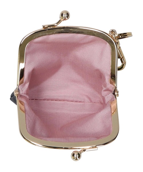 MILKFED.（ミルクフェド）の「PURSE WITH CLASP KEYCHAIN（コインケース・レディース・ブラック/ライトパープル/ライトピンク・ONE SIZE）」の8枚目の写真