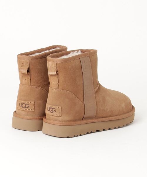 UGG★クラシックミニサイドロゴ★CLASSIC MINI SIDE LOGO UGG（アグ）の「UGG Classic Mini Side Logo / アグ
