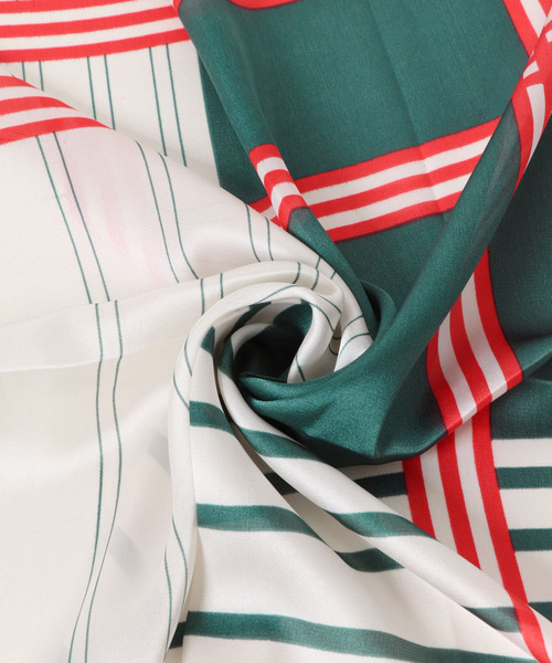 URBAN RESEARCH（アーバンリサーチ）の「アソート柄スカーフ（バンダナ/スカーフ・レディース・ピンク系その他/ブラウン系その他/グリーン系その他・-）」の14枚目の写真