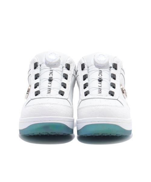 MARK & LONA（マークアンドロナ）の「SIGNAL Green Walker FL Mid | MEN and WOMEN（スニーカー・メンズ・ホワイト/ブラック・26cm/27cm/25㎝/24㎝/23㎝/28cm）」の3枚目の写真