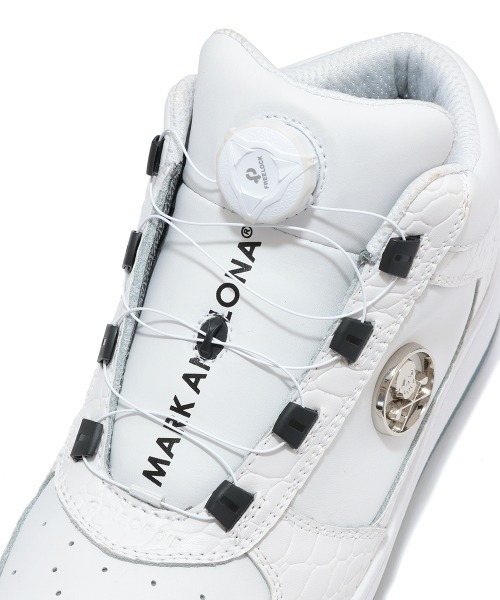 MARK & LONA（マークアンドロナ）の「SIGNAL Green Walker FL Mid | MEN and WOMEN（スニーカー・メンズ・ホワイト/ブラック・26cm/27cm/25㎝/24㎝/23㎝/28cm）」の13枚目の写真