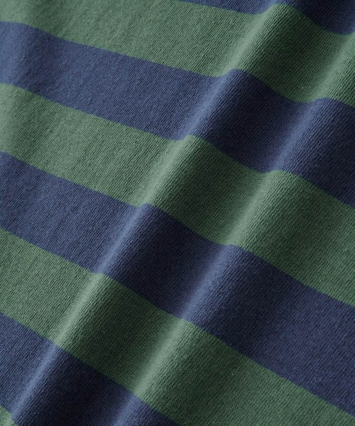 U.S. POLO ASSN.（ユーエスポロアッスン）の「U.S. POLO ASSN. /ユーエスポロアッスン 別注 ワンポイント刺繍ロゴ パネルボーダー長袖ワンピース（ワンピース・レディース・ネイビー/ブラック/ベージュ/ブラウン・FREE）」の13枚目の写真