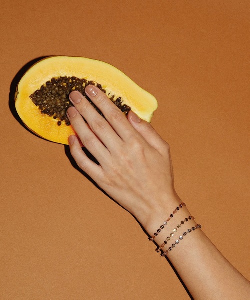 CENE（セネ）の「【CENE】セネ/ [シルバー]ペタルチェーン ブレスレット（ブレスレット・レディース・シルバー・FREE）」の3枚目の写真