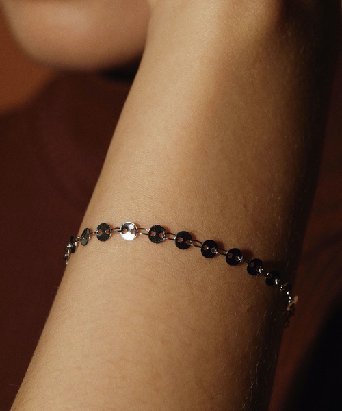 CENE（セネ）の「【CENE】セネ/ [シルバー]ペタルチェーン ブレスレット（ブレスレット・レディース・シルバー・FREE）」の2枚目の写真