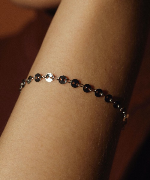 CENE（セネ）の「【CENE】セネ/ [シルバー]ペタルチェーン ブレスレット（ブレスレット・レディース・シルバー・FREE）」の4枚目の写真