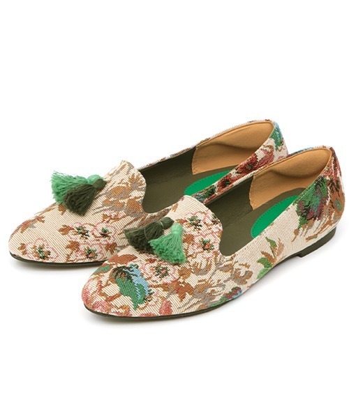 チチカカ（チチカカ）の「エスニックローファーシューズ（ローファー・レディース・ベージュ/ネイビー/オフホワイト・MEDIUM/LARGE）」の12枚目の写真