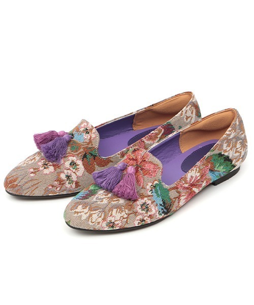 チチカカ（チチカカ）の「エスニックローファーシューズ（ローファー・レディース・ベージュ/ネイビー/オフホワイト・MEDIUM/LARGE）」の13枚目の写真