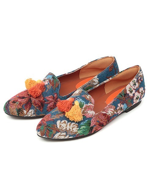 チチカカ（チチカカ）の「エスニックローファーシューズ（ローファー・レディース・ベージュ/ネイビー/オフホワイト・MEDIUM/LARGE）」の14枚目の写真