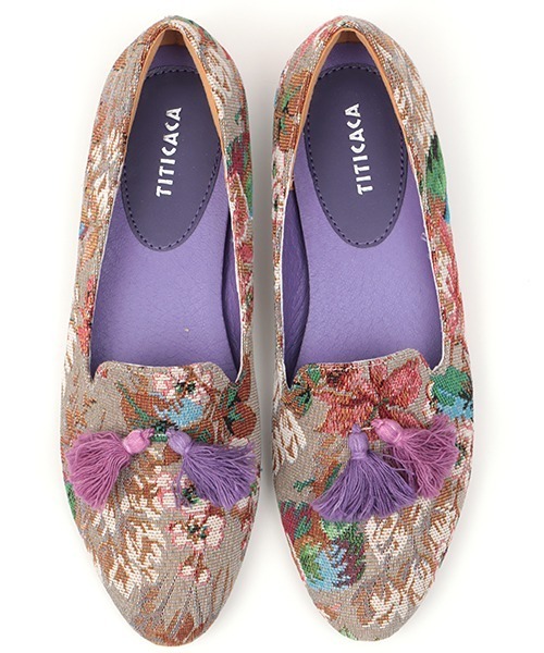 チチカカ（チチカカ）の「エスニックローファーシューズ（ローファー・レディース・ベージュ/ネイビー/オフホワイト・MEDIUM/LARGE）」の16枚目の写真