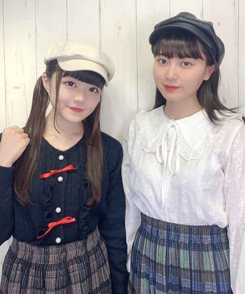 paravion(パラビオン)の「K/レザーキャスケット(キャスケット・レディース・ブラック/ベージュ・ONESIZE)」の10枚目の写真