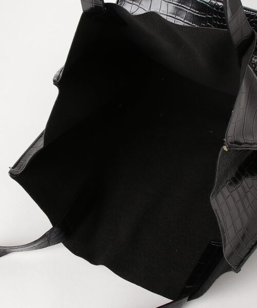 SFW（エスエフダブリュー）の「トートバッグ クロコダイル柄（トートバッグ・レディース・ホワイト/ブラック/パープル/ミント・FREE）」の15枚目の写真