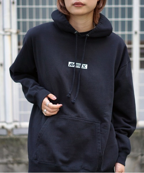 AVIREX(アヴィレックス)の「【直営店限定】バンダナ プリント ボックス ロゴ パーカー/BANDANA PRINT BOX LOGO PARKA/アヴィレックス/AVIREX(パーカー・レディース・ブラック/ブラック系その他/レッド/クリアレッド・MEDIUM/LARGE/X-LARGE/L)」の15枚目の写真
