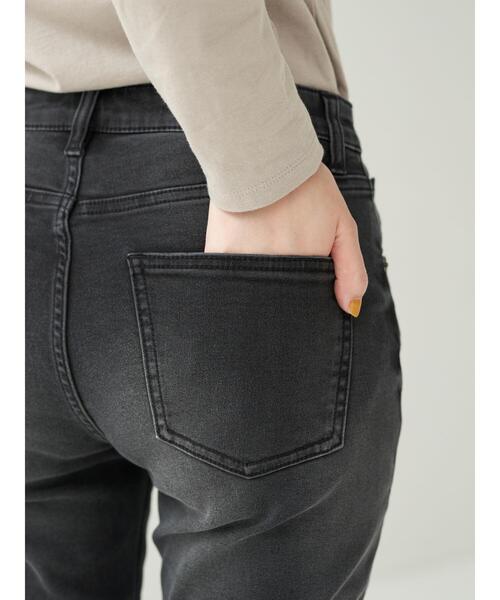 Editt by YECCA VECCA（エディットバイイェッカヴェッカ）の「裾カットオフストレッチデニム＊（その他パンツ・レディース・ブラック/インディゴブルー・S/M/L）」の13枚目の写真