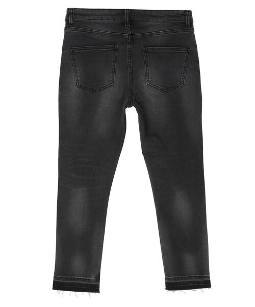 Editt by YECCA VECCA（エディットバイイェッカヴェッカ）の「裾カットオフストレッチデニム＊（その他パンツ・レディース・ブラック/インディゴブルー・S/M/L）」の14枚目の写真