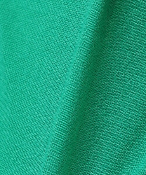 MACKINTOSH LONDON（マッキントッシュ ロンドン）の「【The Essential Collection】ファインカウントニットカーディガン（カーディガン/ボレロ・レディース・グリーン/ブルー・38）」の4枚目の写真
