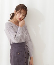 PROPORTION BODY DRESSING | スリーブエンブロイダリーKTPO / 1211270014(ニット/セーター)