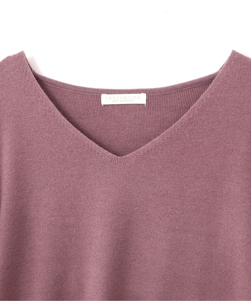 PROPORTION BODY DRESSING（プロポーションボディドレッシング）の「スリーブエンブロイダリーＫＴＰＯ / 1211270014（ニット/セーター・レディース・ホワイト系その他/グレー/ブラウン・FREE）」の4枚目の写真