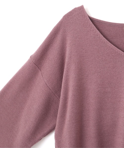 PROPORTION BODY DRESSING（プロポーションボディドレッシング）の「スリーブエンブロイダリーＫＴＰＯ / 1211270014（ニット/セーター・レディース・ホワイト系その他/グレー/ブラウン・FREE）」の5枚目の写真