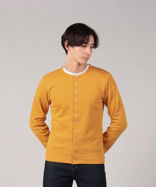 agnes b.(アニエスベー)の「【WEB限定】M283 CARDIGAN カーディガンプレッション(カーディガン/ボレロ・メンズ・イエロー系その他・2/1/0/3)」の2枚目の写真