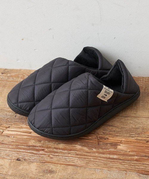 CIAOPANIC TYPY(チャオパニックティピー)の「【Nii Hello Coffee Club】ルームシューズ/キルティング(その他シューズ・レディース・ブラック/ベージュ/パープル/カーキ・27/20/23.5)」の2枚目の写真