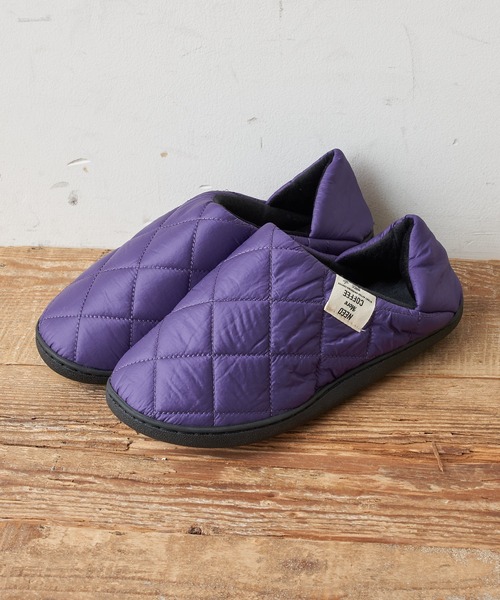 CIAOPANIC TYPY(チャオパニックティピー)の「【Nii Hello Coffee Club】ルームシューズ/キルティング(その他シューズ・レディース・ブラック/ベージュ/パープル/カーキ・27/20/23.5)」の7枚目の写真