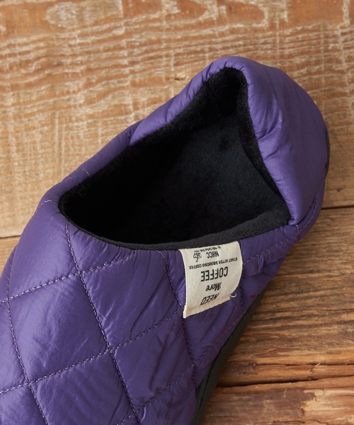 CIAOPANIC TYPY(チャオパニックティピー)の「【Nii Hello Coffee Club】ルームシューズ/キルティング(その他シューズ・レディース・ブラック/ベージュ/パープル/カーキ・27/20/23.5)」の10枚目の写真