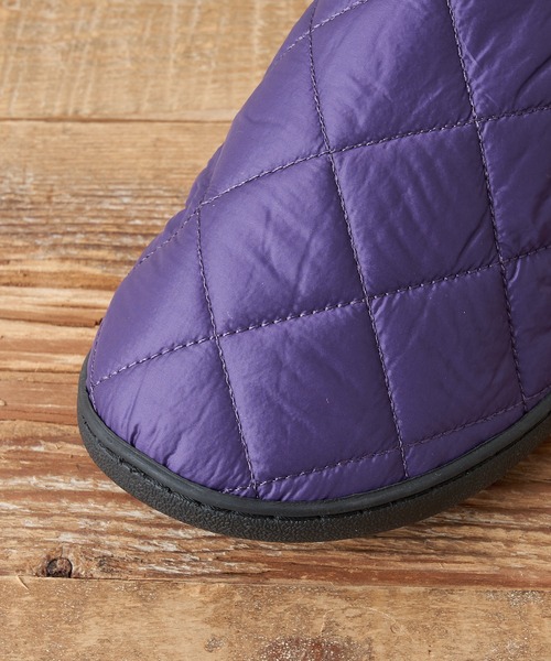 CIAOPANIC TYPY(チャオパニックティピー)の「【Nii Hello Coffee Club】ルームシューズ/キルティング(その他シューズ・レディース・ブラック/ベージュ/パープル/カーキ・27/20/23.5)」の9枚目の写真