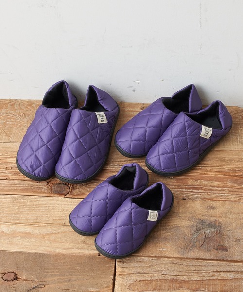 CIAOPANIC TYPY(チャオパニックティピー)の「【Nii Hello Coffee Club】ルームシューズ/キルティング(その他シューズ・レディース・ブラック/ベージュ/パープル/カーキ・27/20/23.5)」の15枚目の写真