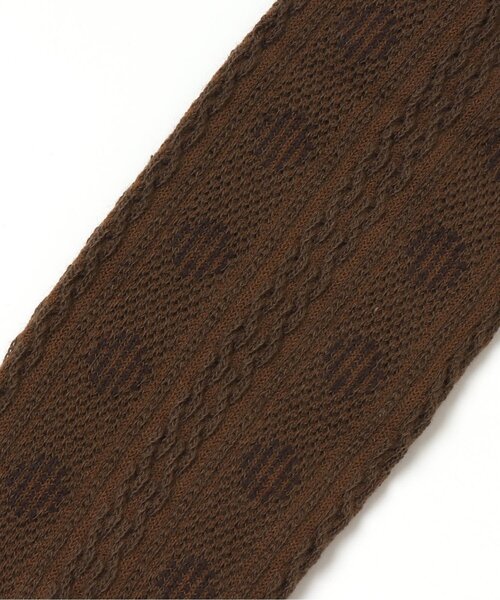 BREEZE（ブリーズ）の「/ドットケーブルタイツ（タイツ/ストッキング・キッズ・ライトグレー/ブラウン/チャコール・80/140/100/120）」の10枚目の写真