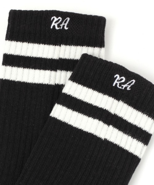 repipi armario（レピピ アルマリオ）の「ラインソックス（ソックス/靴下・キッズ・ホワイト/ブラック/ベージュ・FREE）」の7枚目の写真