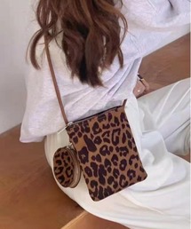 POUTOJOURU | 【ポートジュール】 レオパード　ゼブラ　ミニショルダーバッグ　コインケース付き　WEB限定(ショルダーバッグ)
