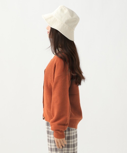 repipi armario（レピピ アルマリオ）の「アゼニットコクーンカーディガン（カーディガン/ボレロ・キッズ・ブラック/グレー/オレンジ・SMALL/MEDIUM）」の15枚目の写真