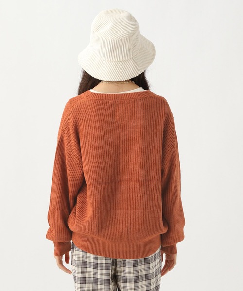 repipi armario（レピピ アルマリオ）の「アゼニットコクーンカーディガン（カーディガン/ボレロ・キッズ・ブラック/グレー/オレンジ・SMALL/MEDIUM）」の10枚目の写真