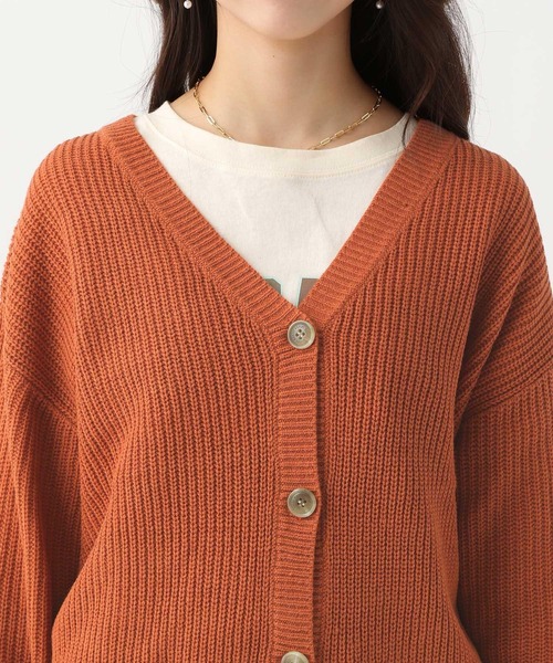 repipi armario（レピピ アルマリオ）の「アゼニットコクーンカーディガン（カーディガン/ボレロ・キッズ・ブラック/グレー/オレンジ・SMALL/MEDIUM）」の20枚目の写真