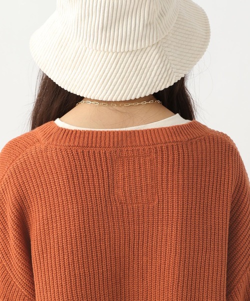 repipi armario（レピピ アルマリオ）の「アゼニットコクーンカーディガン（カーディガン/ボレロ・キッズ・ブラック/グレー/オレンジ・SMALL/MEDIUM）」の12枚目の写真