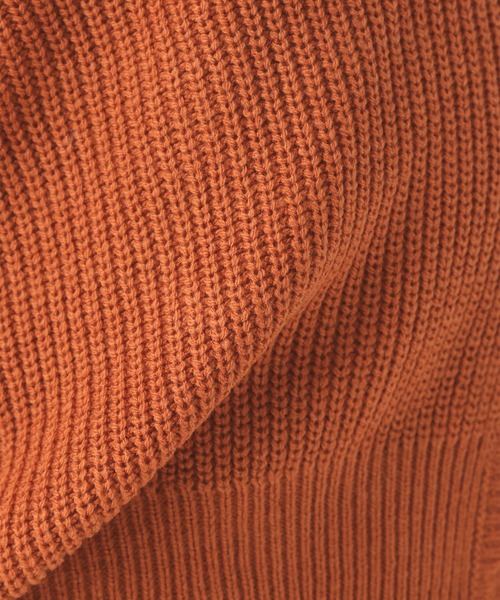 repipi armario（レピピ アルマリオ）の「アゼニットコクーンカーディガン（カーディガン/ボレロ・キッズ・ブラック/グレー/オレンジ・SMALL/MEDIUM）」の9枚目の写真