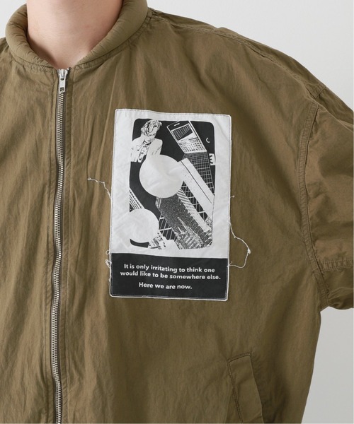 C.E(シーイー)の「【C.E / シーイー】PSEUDO NEEDS ZIP JACKET(ブルゾン・メンズ・カーキ・MEDIUM/LARGE)」の5枚目の写真