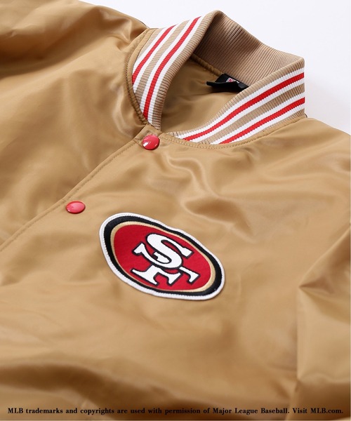 Fanatics(ファナティクス)の「◆【FANATICS / ファナティクス】JOURNAL STANDARD別注 サテン ジャケット NFL(スタジャン・メンズ・シルバー/ゴールド・LARGE/MEDIUM)」の7枚目の写真