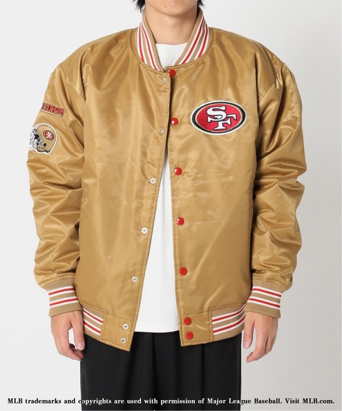 Fanatics(ファナティクス)の「◆【FANATICS / ファナティクス】JOURNAL STANDARD別注 サテン ジャケット NFL(スタジャン・メンズ・シルバー/ゴールド・LARGE/MEDIUM)」の16枚目の写真