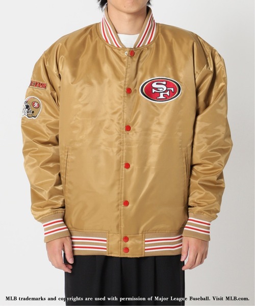 Fanatics(ファナティクス)の「◆【FANATICS / ファナティクス】JOURNAL STANDARD別注 サテン ジャケット NFL(スタジャン・メンズ・シルバー/ゴールド・LARGE/MEDIUM)」の17枚目の写真
