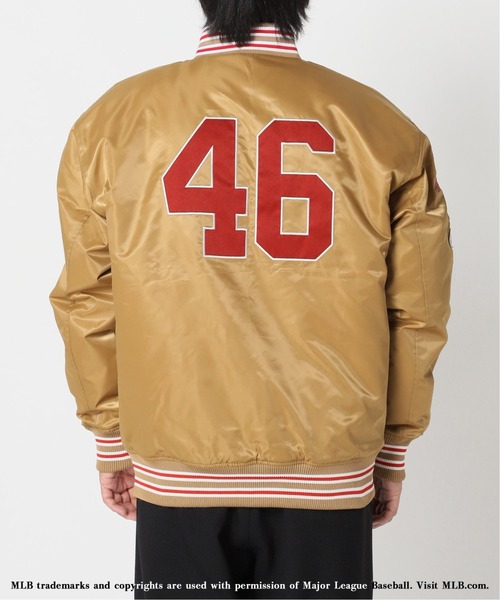 Fanatics(ファナティクス)の「◆【FANATICS / ファナティクス】JOURNAL STANDARD別注 サテン ジャケット NFL(スタジャン・メンズ・シルバー/ゴールド・LARGE/MEDIUM)」の19枚目の写真