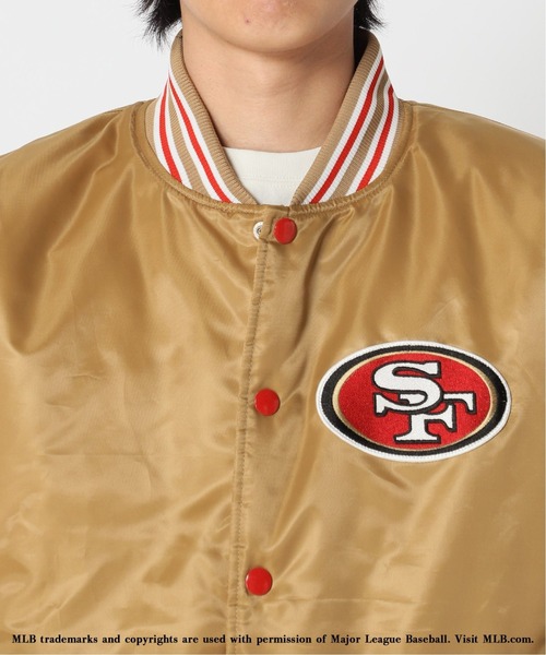 Fanatics(ファナティクス)の「◆【FANATICS / ファナティクス】JOURNAL STANDARD別注 サテン ジャケット NFL(スタジャン・メンズ・シルバー/ゴールド・LARGE/MEDIUM)」の22枚目の写真