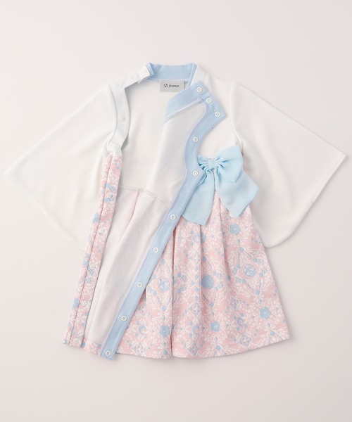 D.fesense(ディーフェセンス)の「【D.fesense/ディーフェセンス】袴ロンパースGIRL2(ロンパース・キッズ・ピンク/ブルー系その他・M(70-80cm)/S(60-70cm))」の9枚目の写真