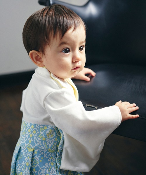 D.fesense(ディーフェセンス)の「【D.fesense/ディーフェセンス】袴ロンパースGIRL2(ロンパース・キッズ・ピンク/ブルー系その他・M(70-80cm)/S(60-70cm))」の14枚目の写真