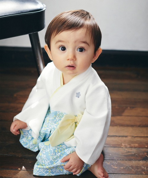 D.fesense(ディーフェセンス)の「【D.fesense/ディーフェセンス】袴ロンパースGIRL2(ロンパース・キッズ・ピンク/ブルー系その他・M(70-80cm)/S(60-70cm))」の15枚目の写真