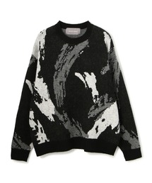 A4A | A4A/エーフォーエー/ペイントニット(ニット/セーター)